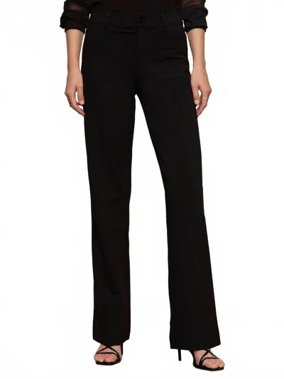 SANCTUARY MARINE PONTE PANT IN BLACK
