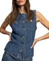 Sanctuary Maritime Denim Vest In Perfect Storm In Perfect Storm