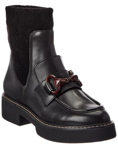 Sanctuary Marley Leather Bootie In Black