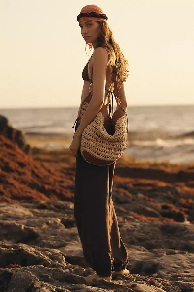 Sanctuary Mel Linen Micro Balloon Pants In Multi