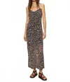 Sanctuary Effortless Slip Dress In Meow In Multi