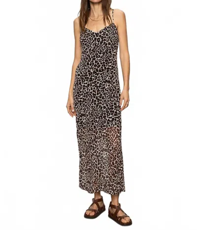 SANCTUARY MEOW EFFORTLESS SLIP DRESS IN MULTI