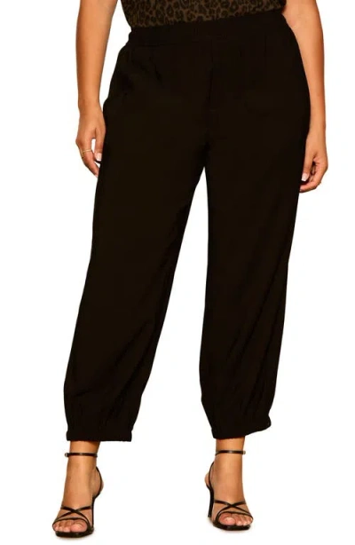 Sanctuary Micro Balloon Pants In Black