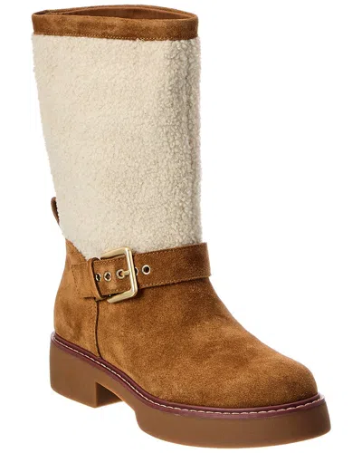 Sanctuary Milena Suede Boot In Brown