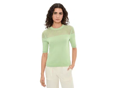 Sanctuary Mix Stitch T-shirts In Green