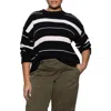 Sanctuary Modern Stripe Tunic Sweater