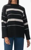 Sanctuary Modern Stripe Tunic Sweater In Multi