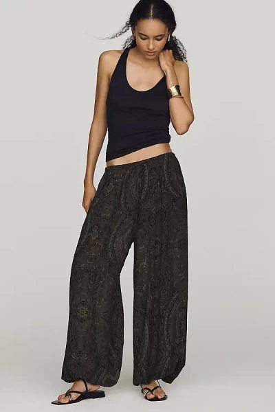 Sanctuary Moment Volume Balloon Pants In Green