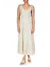 Sanctuary Move Your Body Striped Maxi Dress In Eco Olive Stripe In Multi