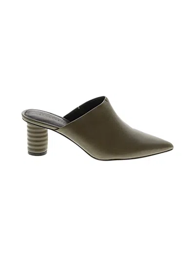 Pre-owned Sanctuary Mule/clog In Green