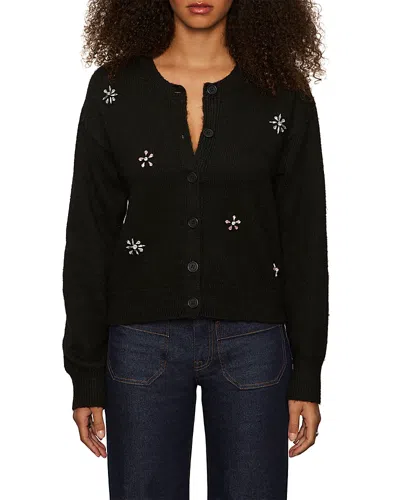 Sanctuary Must Have Gem Cardigan Sweater In Black