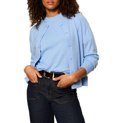 Sanctuary Must-have Cardigan In Blue Bird