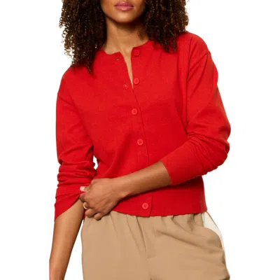 Sanctuary Must-have Cardigan In Red Energy