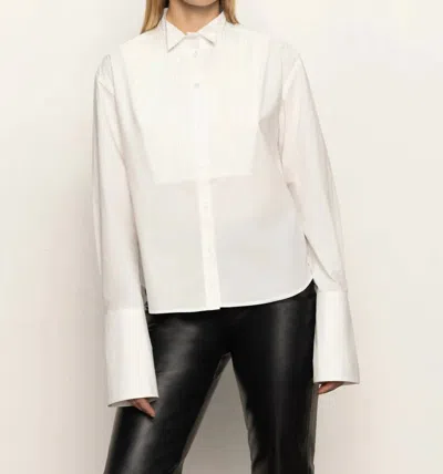 Sanctuary New Era Tuxedo Shirt In White