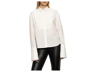 Sanctuary New Era Tuxedo Shirt In White