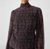 Sanctuary Night Dream Metallic Pleated Top In Red