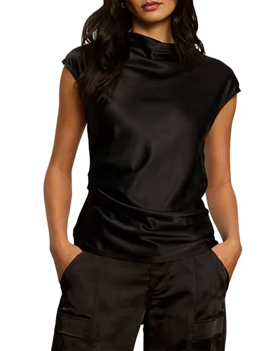 Sanctuary Nights With You Satin Shell In Black