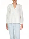 Sanctuary No Worries Tunic In Ocean Blue Stripe In Multi