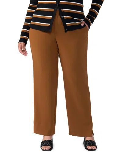 Sanctuary Noho Trouser Pants In Spice In White
