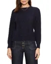 Sanctuary Nomad Cable Popover Sweater In Blue