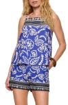 Sanctuary Nomad Print Camisole In Blue