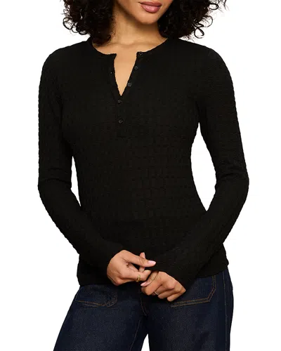 SANCTUARY NOT SO BASIC TEXTURED TOP