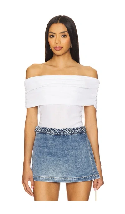 Sanctuary Off Shoulder Rib Tee