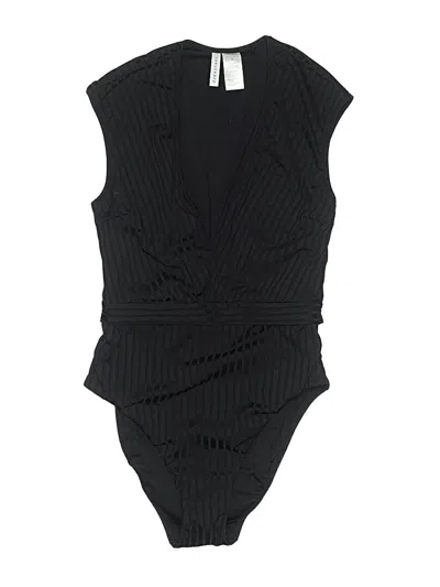 Pre-owned Sanctuary One Piece Swimsuit In Black