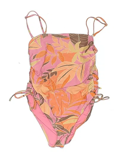 Pre-owned Sanctuary One Piece Swimsuit In Pink