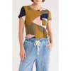 Sanctuary One Pocket T-shirt In Multi