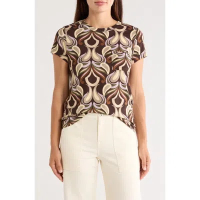 Sanctuary One Pocket T-shirt In Multi