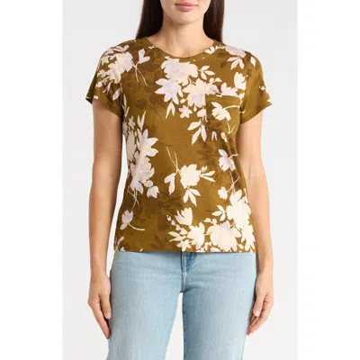 Sanctuary One Pocket T-shirt In Green