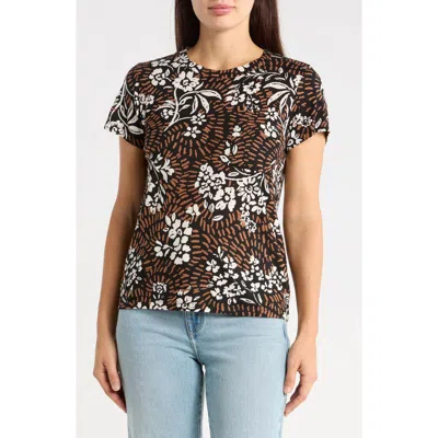 Sanctuary One Pocket T-shirt In Brown