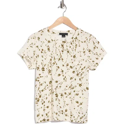 Sanctuary One Pocket T-shirt In Edelweiss Scone Green
