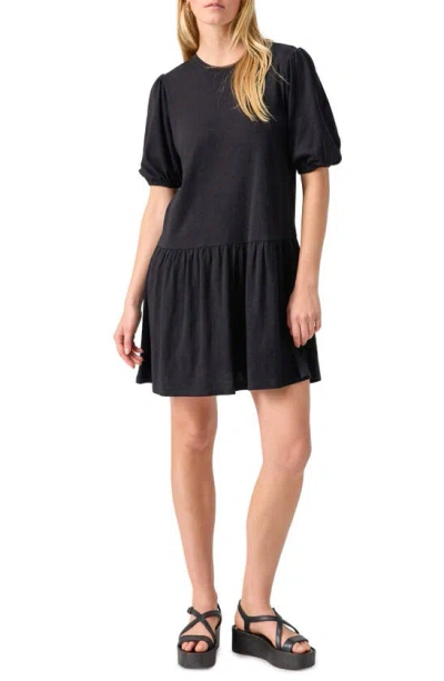 Sanctuary Only Way Organic Cotton Blend Knit Dress In Black