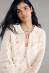 Sanctuary Open-knit Bomber Jacket