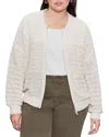 Sanctuary Open Knit Bomber Jacket