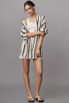 Sanctuary Open-knit Cardigan Sweater In White