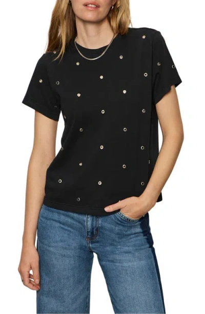 Sanctuary Organic Cotton T-shirt In Black