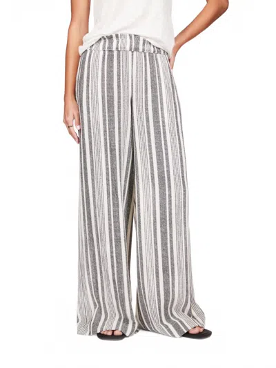 Sanctuary Palm Pull On Pants In Atlantic Stripe In Multi