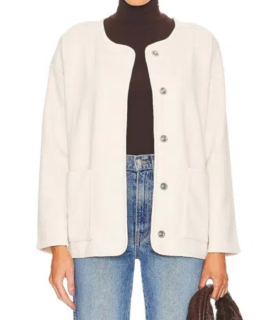 Sanctuary Paris Knit Jacket In Natural In White