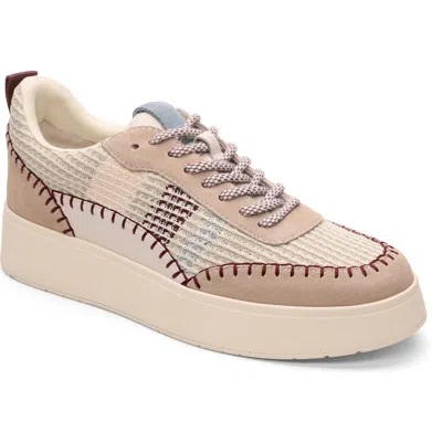 Sanctuary Peace Platform Sneaker In Cream/mushroom