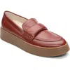 Sanctuary Peacemaker Platform Loafer In Saddle