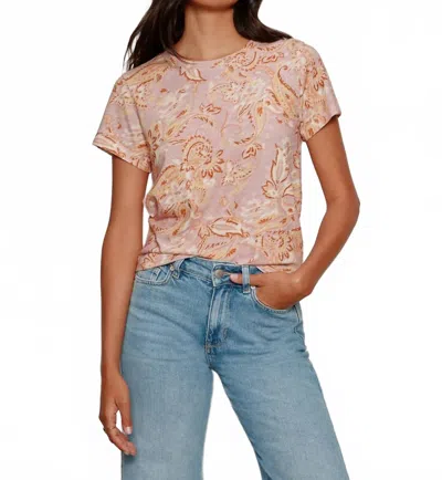 Sanctuary Perfect Crew Neck Tee In Whimsy In Pink