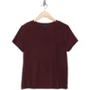 Sanctuary Perfect Mesh Tee In Dark Cherry In Dark Cherry