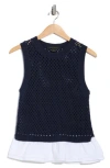 Sanctuary Perfect Mix Cotton Sweater Vest