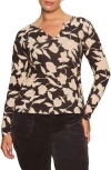 Sanctuary Perfect Notch Print Long Sleeve T-shirt In Multi