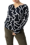 Sanctuary Women's Printed Long-sleeve T-shirt In Labyrinth