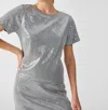 Sanctuary Perfect Sequin Top In White
