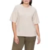 Sanctuary Perfect Short Sleeve Sweater In Neutral